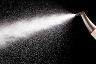 着色取り（エアフロー）